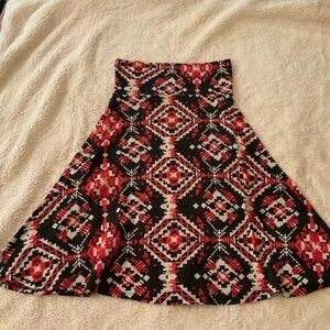 XS - LuLaRoe Aztec Skater skirt